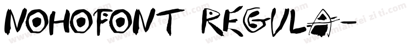Nohofont Regula字体转换